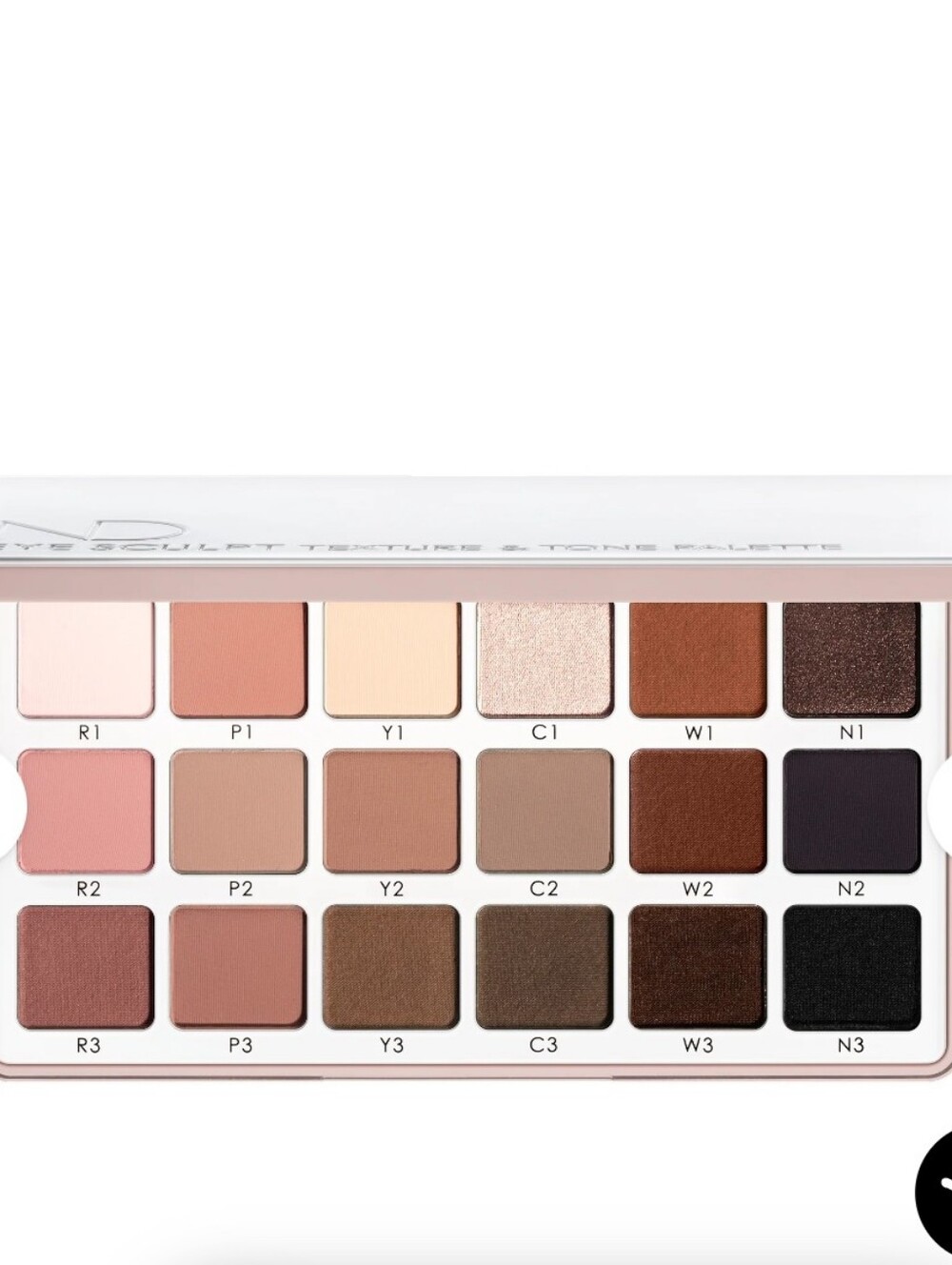 Natasha Denona Eye Sculpt Texture & Tone Palette In Soft